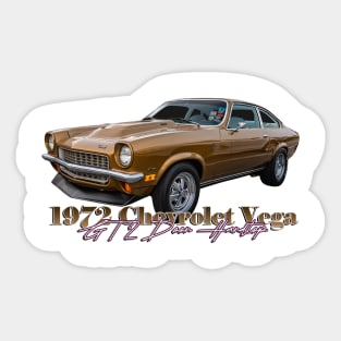 1972 Chevrolet Vega GT 2 Door Hardtop Sticker